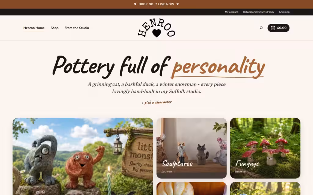 Henroo Pottery: Building a WooCommerce Shop for One-Off Pieces